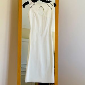 Preowned white Chiara Boni dress IT 38